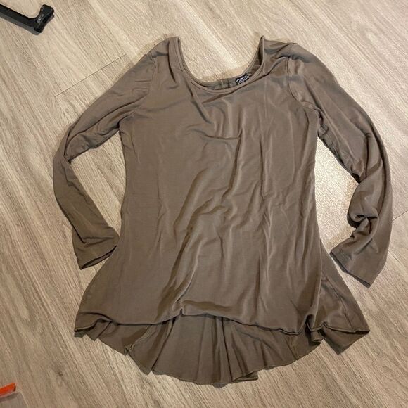 Casual Studio, long sleeve zipped tunic, med - Picture 1 of 8